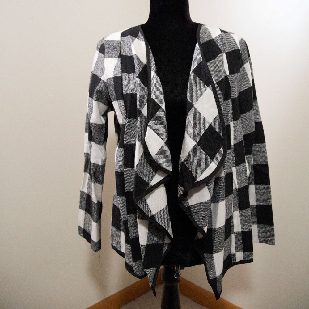 Buffalo Check Cardigan